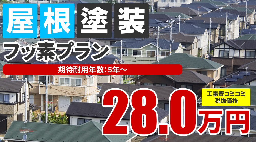 フッ素塗料塗装 税込30.8万円