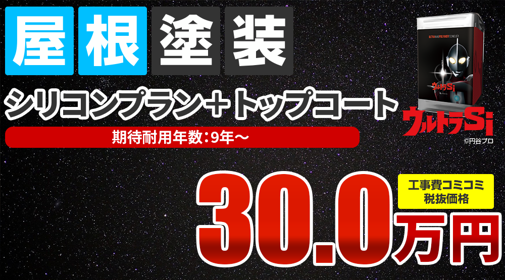 シリコンプラン＋トップコート塗装塗装 税込33.0万円